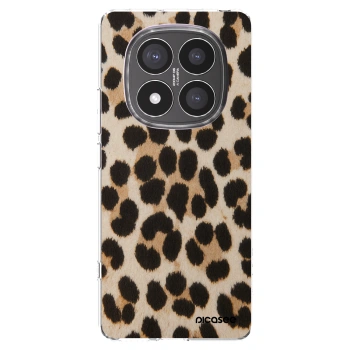 Picasee silikónový prehľadný obal pre Xiaomi Redmi Note 14 Pro+ 5G - Brown Tiger