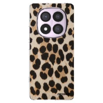 Picasee silikónový prehľadný obal pre Xiaomi Redmi Note 14 Pro 5G - Brown Tiger