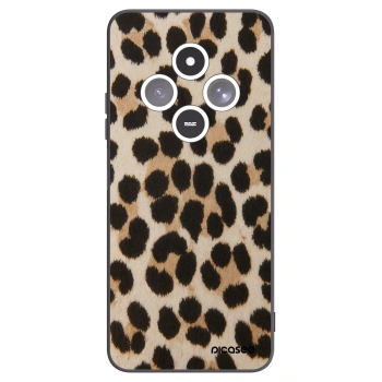 Picasee silikónový čierny obal pre Xiaomi Redmi 14C - Brown Tiger