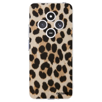 Picasee silikónový prehľadný obal pre Xiaomi Redmi 14C - Brown Tiger
