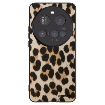 Picasee silikónový čierny obal pre Xiaomi 15 Ultra - Brown Tiger