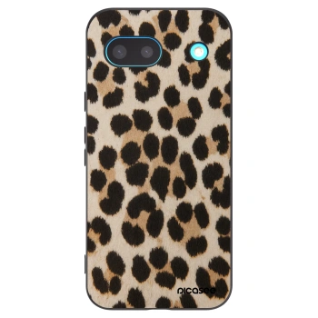 Picasee silikónový čierny obal pre Google Pixel 8a - Brown Tiger