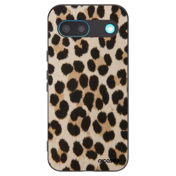 Picasee silikónový čierny obal pre Google Pixel 8 - Brown Tiger