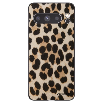 Picasee silikónový čierny obal pre Google Pixel 8 Pro - Brown Tiger
