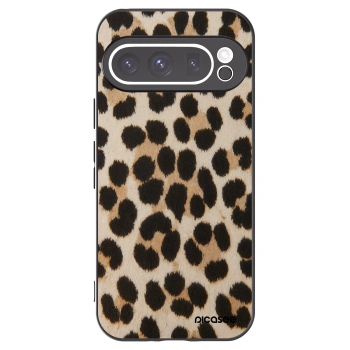 Picasee silikónový čierny obal pre Google Pixel 9 Pro - Brown Tiger