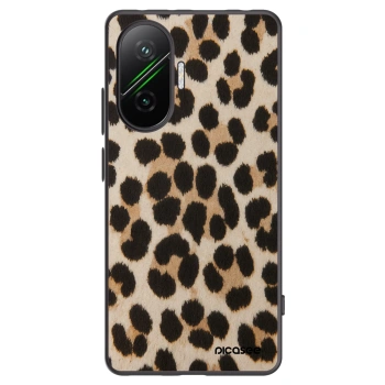 Picasee silikónový čierny obal pre Xiaomi Poco F7 Pro 5G - Brown Tiger