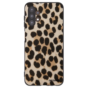 Picasee silikónový čierny obal pre Samsung Galaxy A13 5G - Brown Tiger