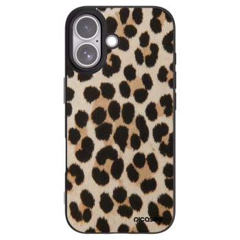 Picasee silikónový čierny obal pre Apple iPhone 17 - Brown Tiger