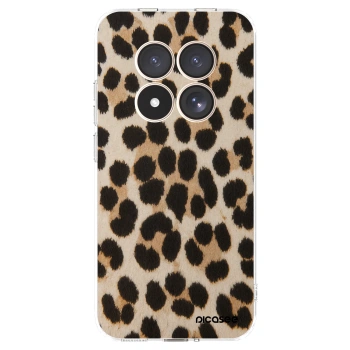 Picasee silikónový prehľadný obal pre Xiaomi Redmi Note 15 Pro 4G - Brown Tiger