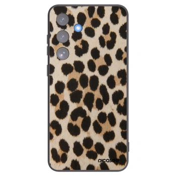 Picasee silikónový čierny obal pre Samsung Galaxy S25 FE 5G - Brown Tiger
