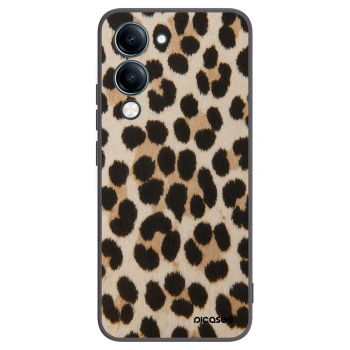 Picasee silikónový čierny obal pre Vivo Y29s 5G - Brown Tiger