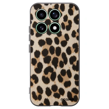 Picasee silikónový čierny obal pre Xiaomi 17 - Brown Tiger