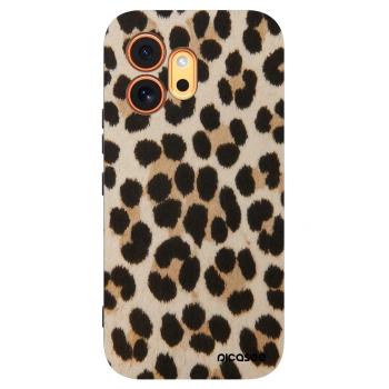Picasee silikónový čierny obal pre Honor 600 - Brown Tiger