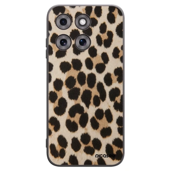 Picasee silikónový čierny obal pre Motorola Moto G77 - Brown Tiger