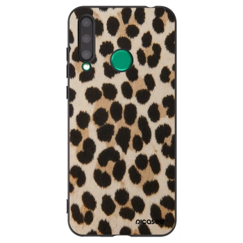 Picasee silikónový čierny obal pre Honor 20 Lite - Brown Tiger