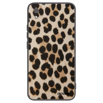 Picasee silikónový čierny obal pre Xiaomi Redmi 7A - Brown Tiger