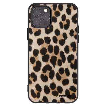 Picasee silikónový čierny obal pre Apple iPhone 11 Pro - Brown Tiger