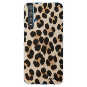 Picasee silikónový prehľadný obal pre Huawei Nova 5T - Brown Tiger
