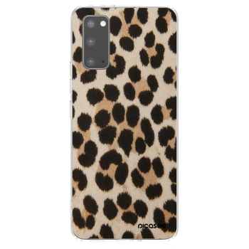 Picasee silikónový prehľadný obal pre Samsung Galaxy S20 G980F - Brown Tiger