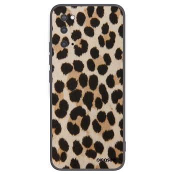 Picasee silikónový čierny obal pre Samsung Galaxy S20 G980F - Brown Tiger