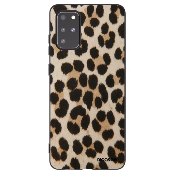 Picasee silikónový čierny obal pre Samsung Galaxy S20+ G985F - Brown Tiger