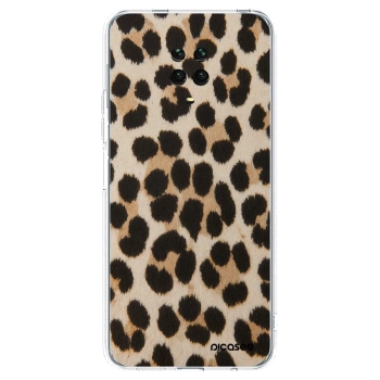 Picasee silikónový prehľadný obal pre Xiaomi Redmi Note 9S - Brown Tiger