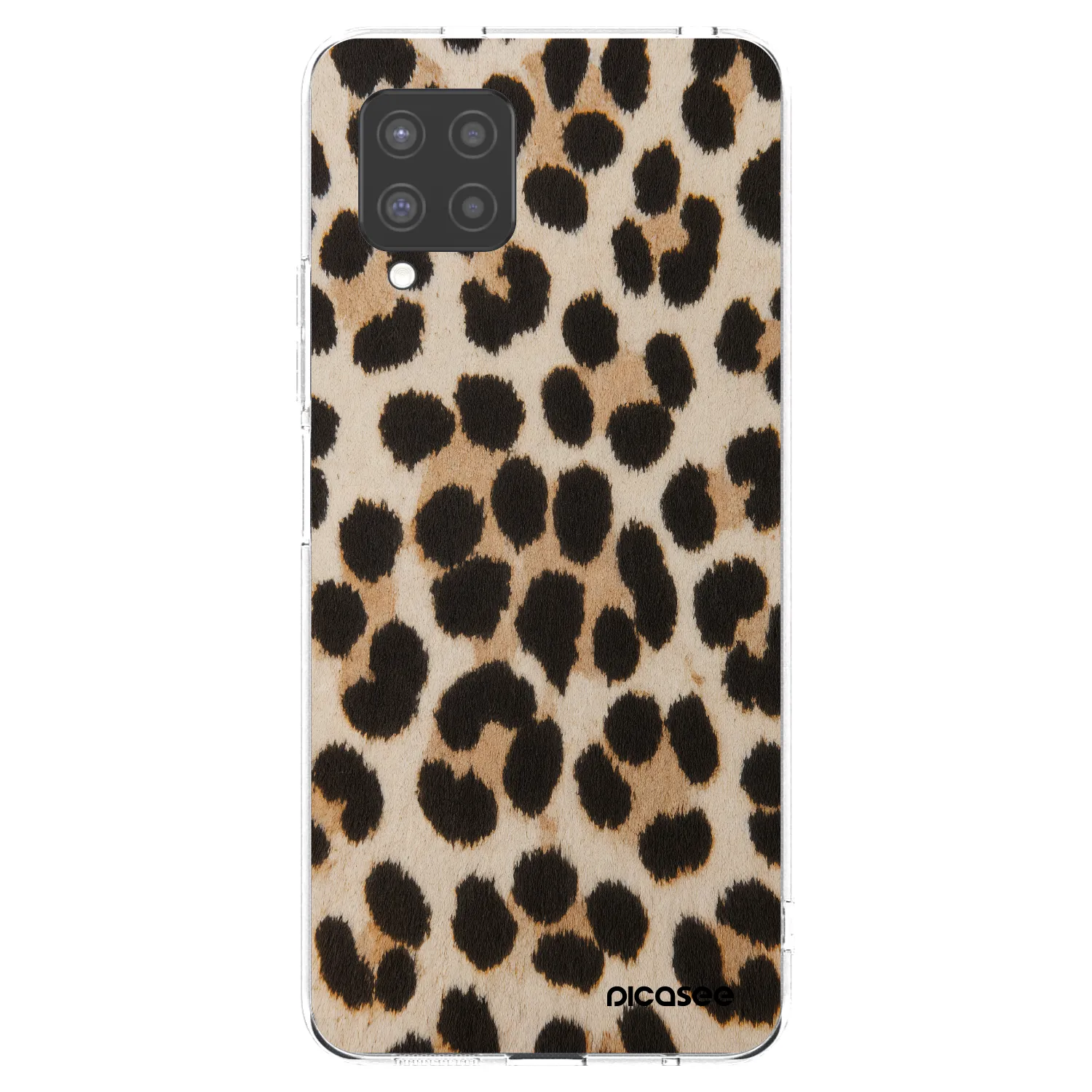 Picasee silikónový prehľadný obal pre Samsung Galaxy A42 A426B - Brown Tiger