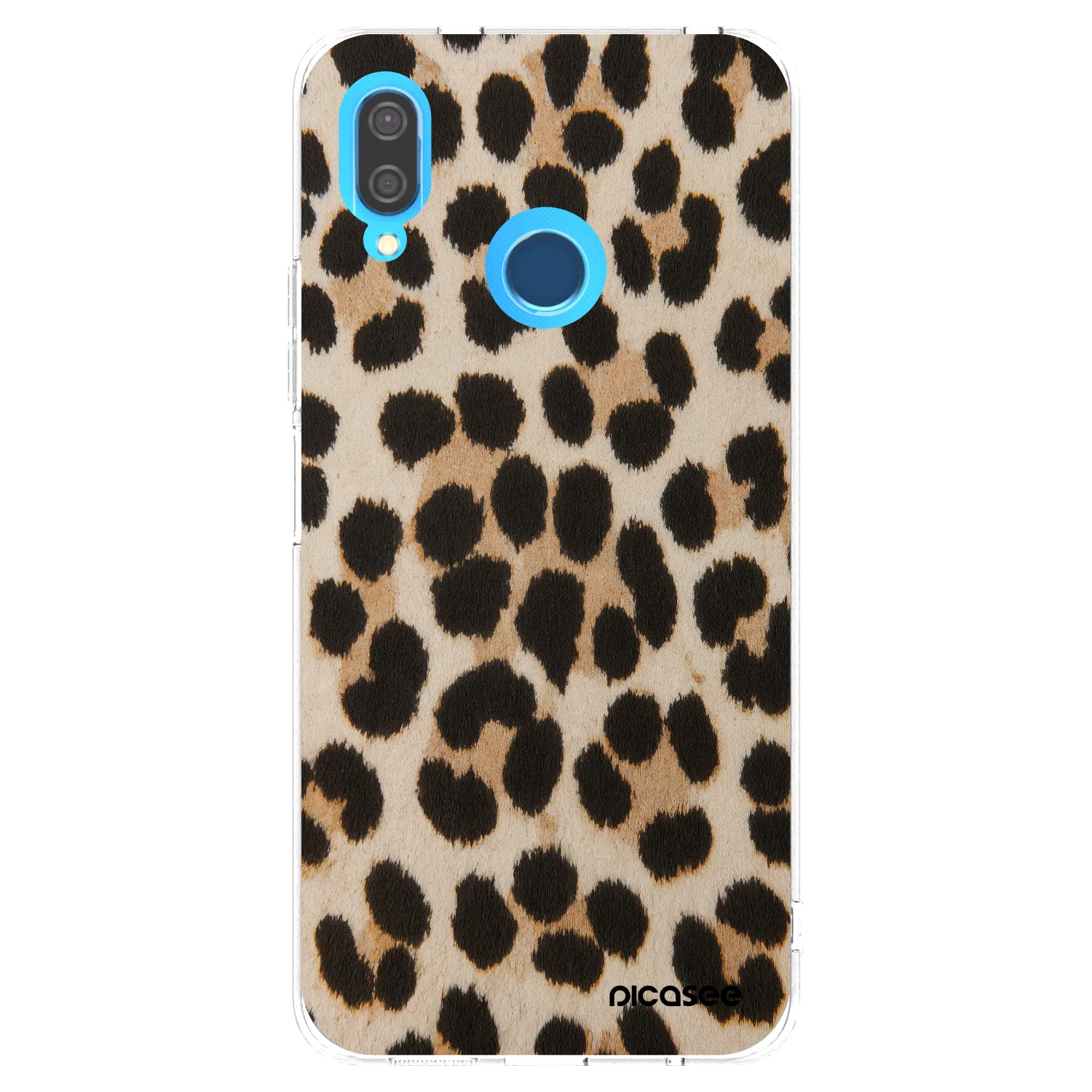 Picasee silikónový prehľadný obal pre Huawei P20 Lite - Brown Tiger