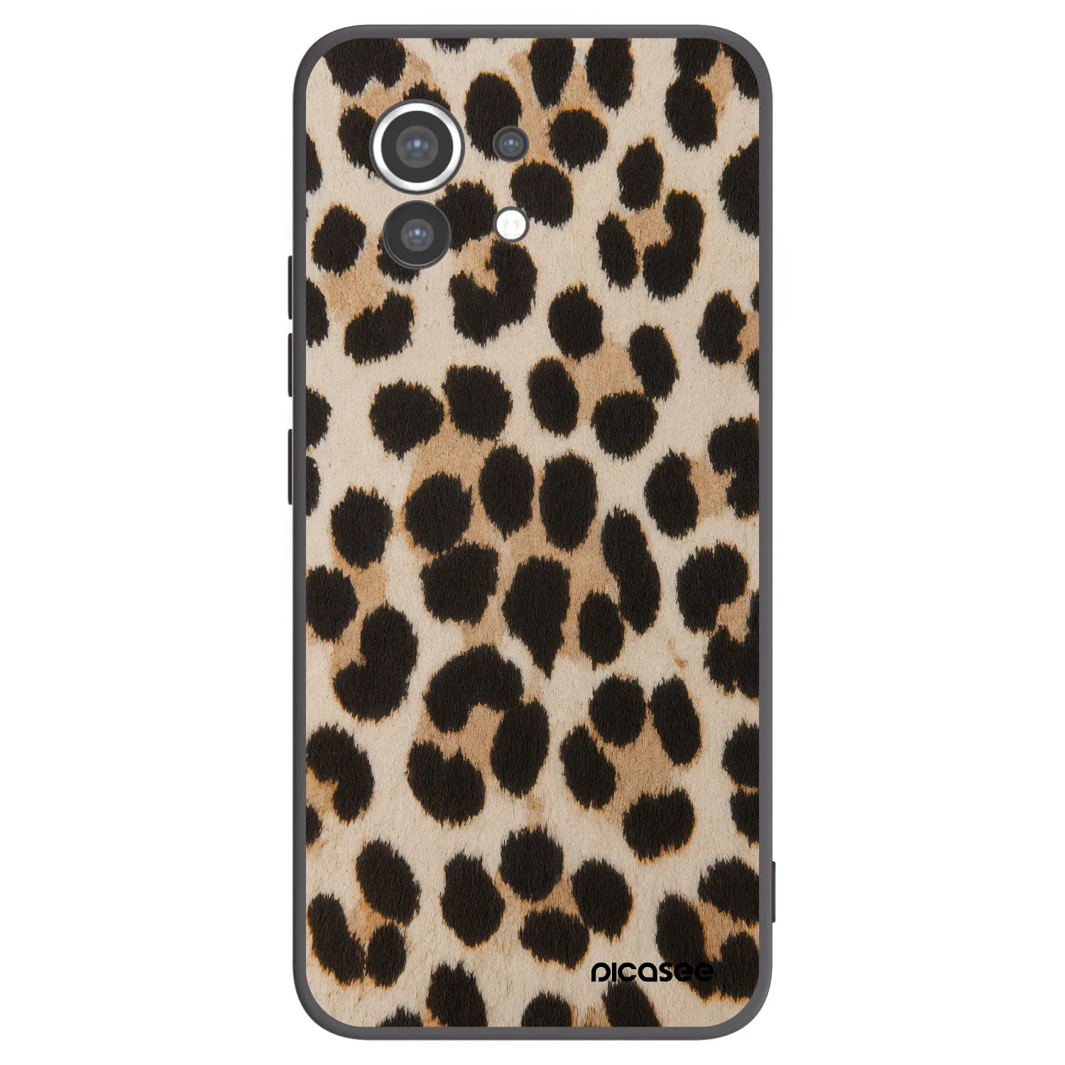 Picasee silikónový čierny obal pre Xiaomi Mi 11 - Brown Tiger