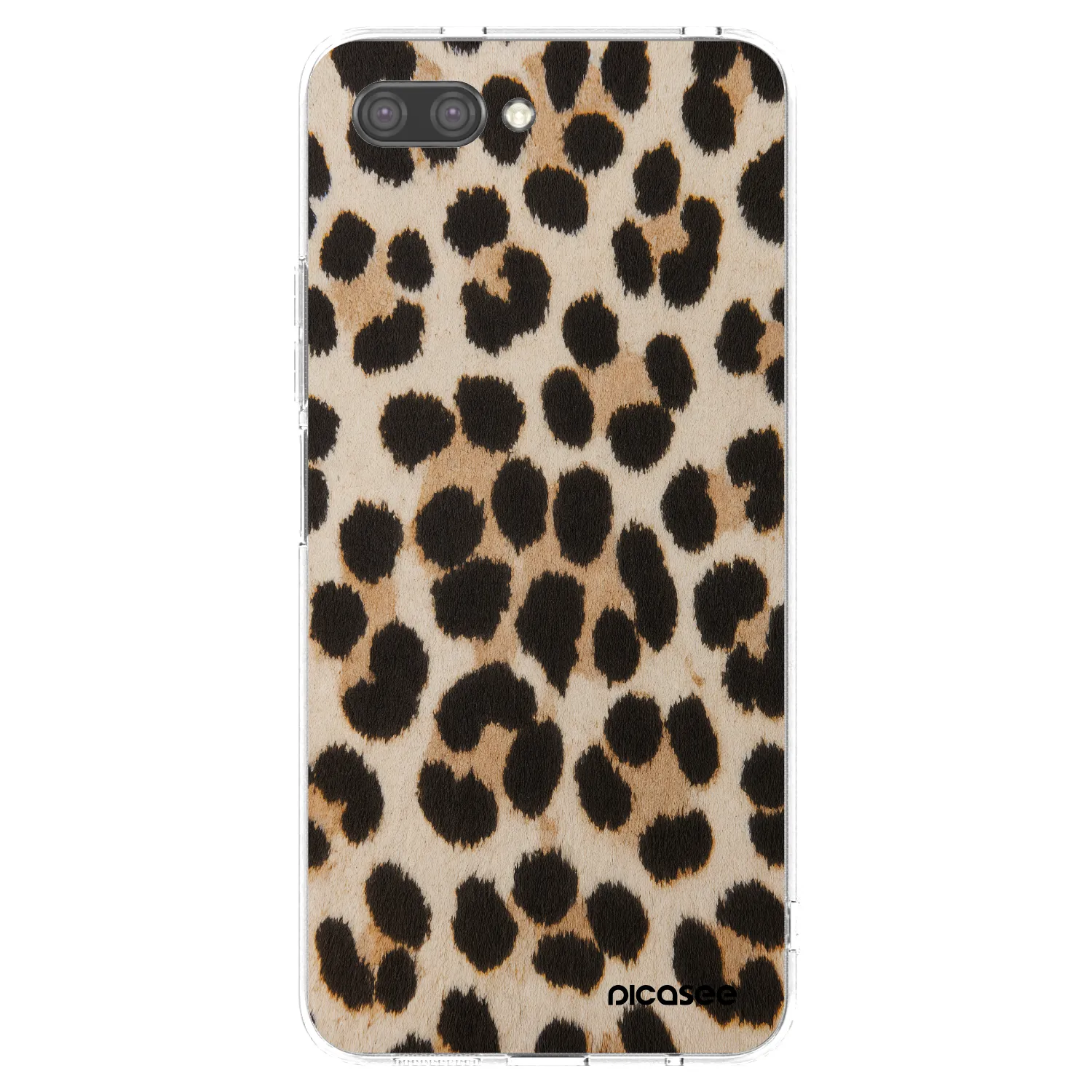 Picasee silikónový prehľadný obal pre Honor 10 - Brown Tiger