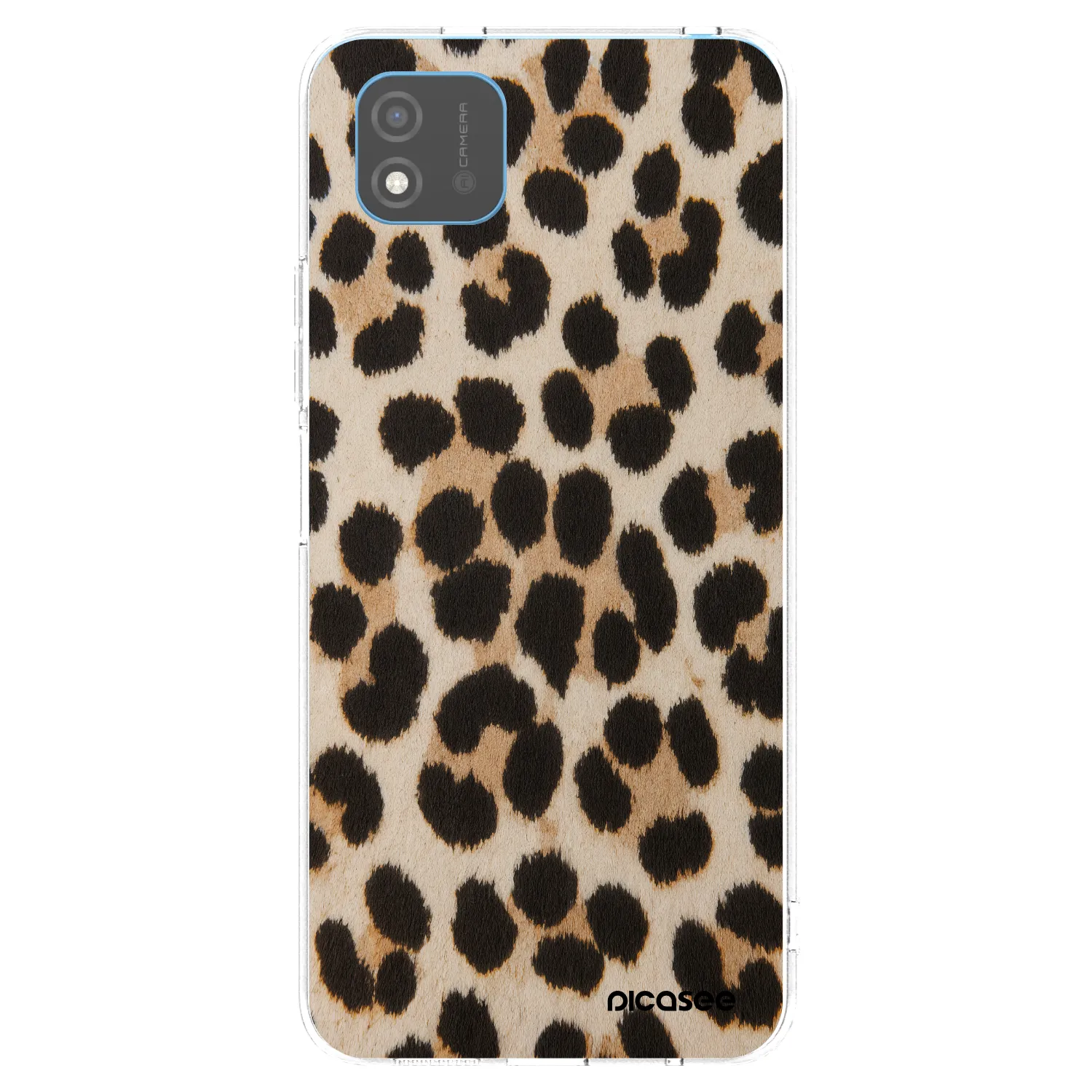 Picasee silikónový prehľadný obal pre Realme C11 (2021) - Brown Tiger