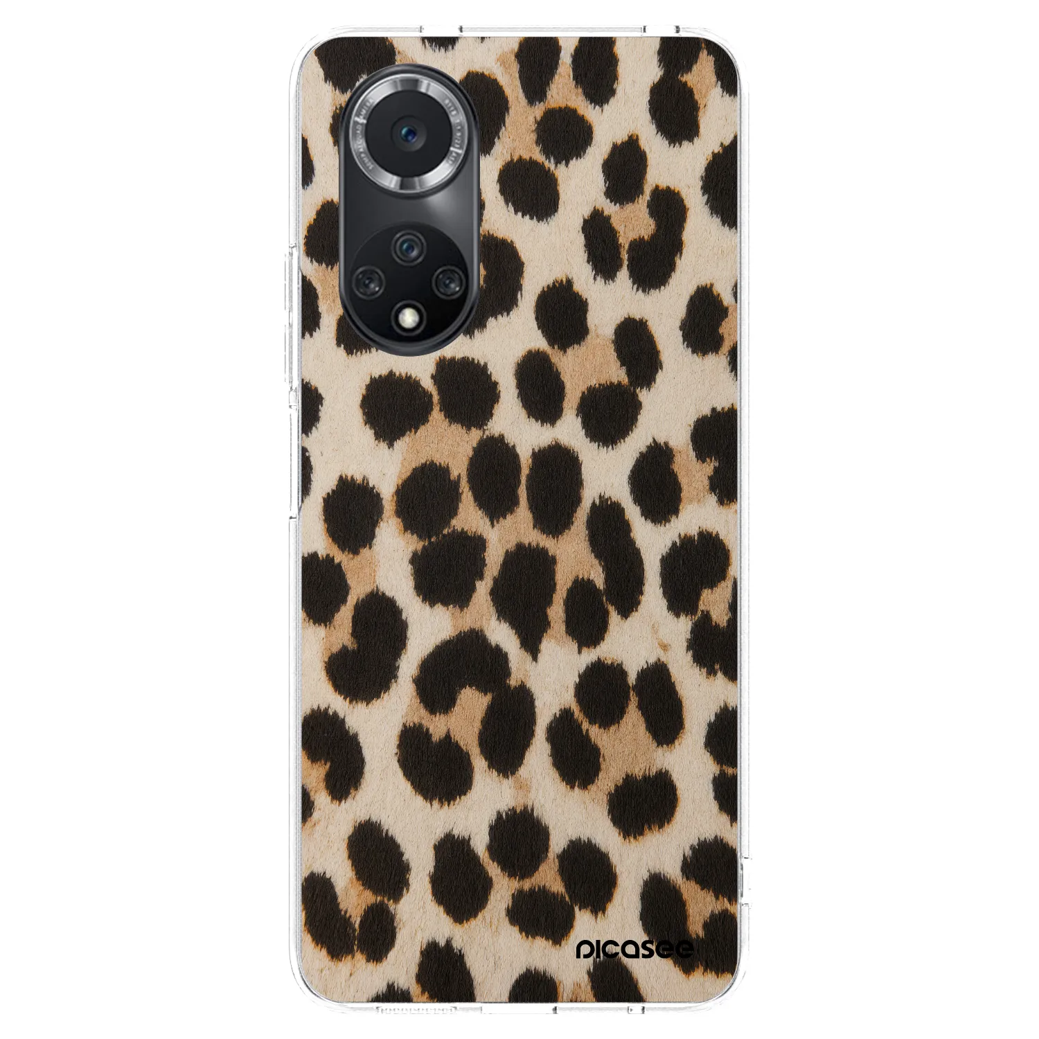 Silikónový prehľadný obal pre Huawei Nova 9 SE - Brown Tiger
