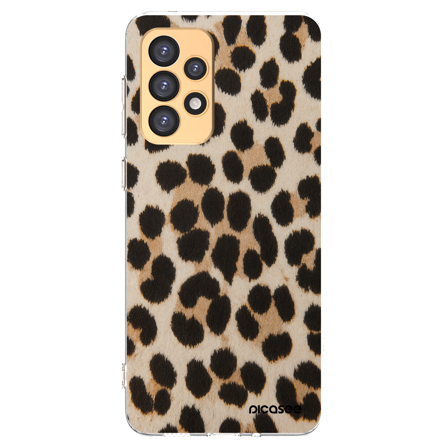 Picasee silikónový prehľadný obal pre Samsung Galaxy A33 5G A336 - Brown Tiger