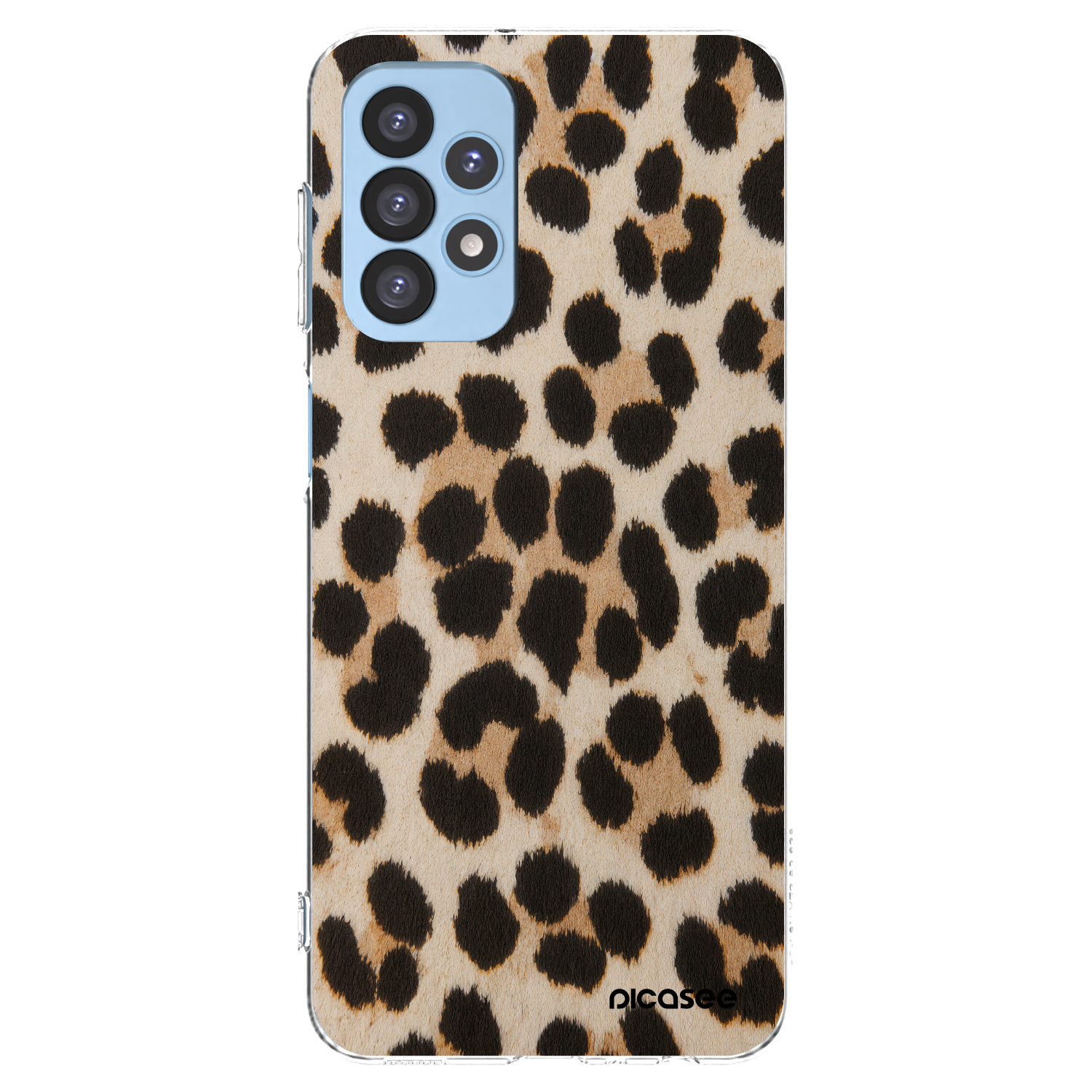 Silikónový prehľadný obal pre Samsung Galaxy A23 A235F 4G - Brown Tiger