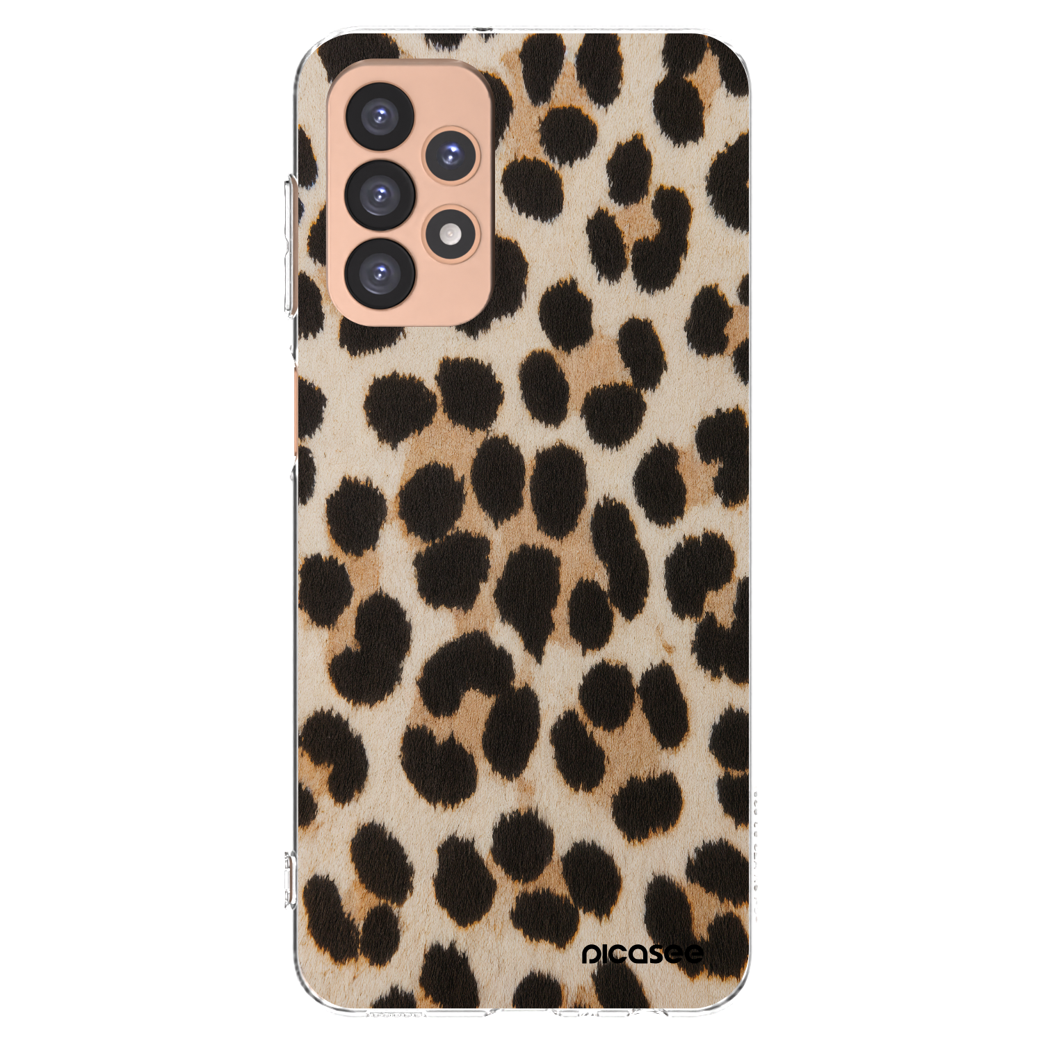 Silikónový prehľadný obal pre Samsung Galaxy A23 A236B 5G - Brown Tiger