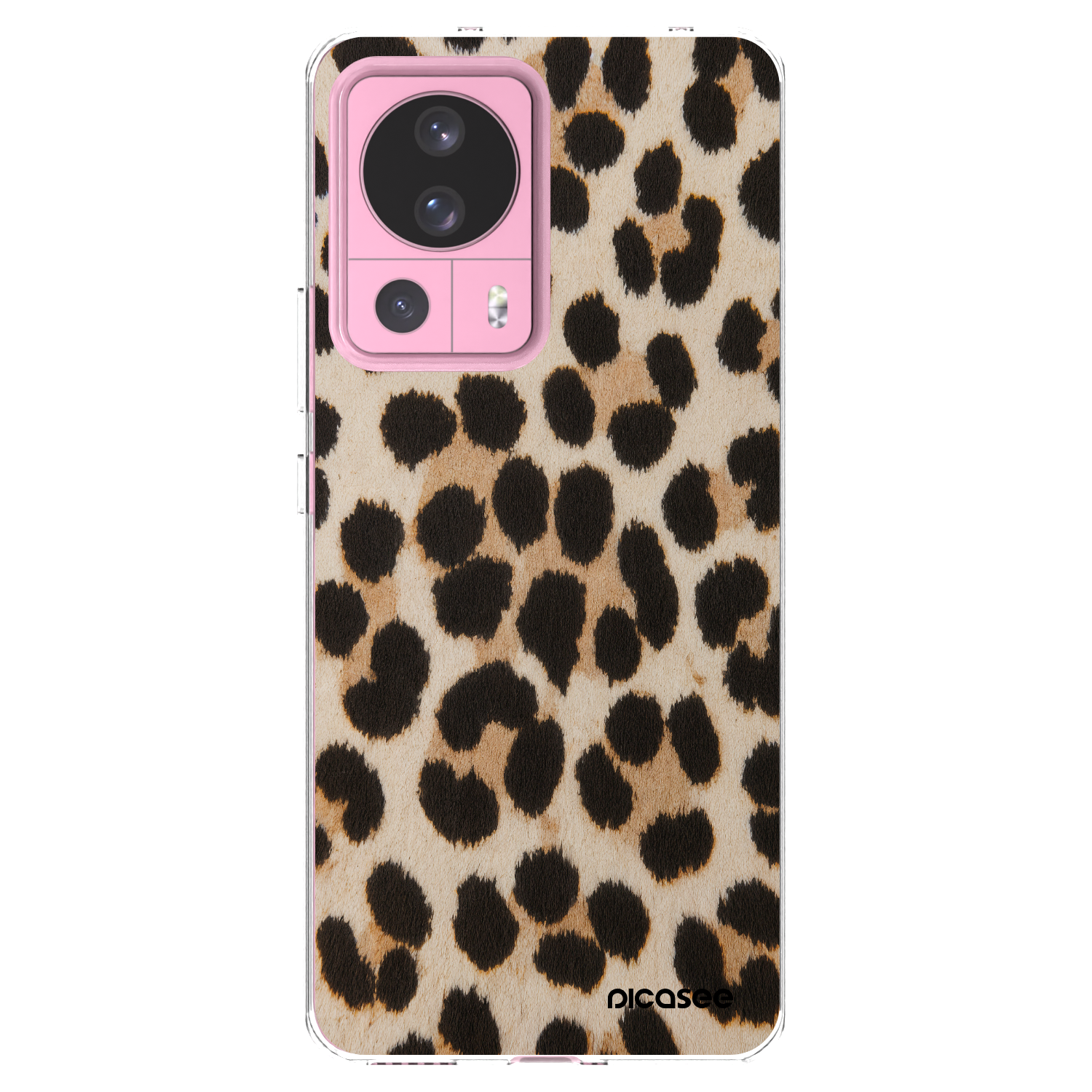 Picasee silikónový prehľadný obal pre Xiaomi 13 Lite - Brown Tiger