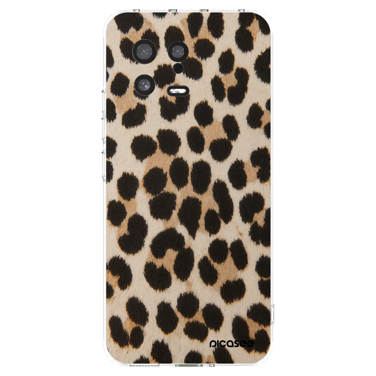 Silikónový prehľadný obal pre Xiaomi 13 - Brown Tiger
