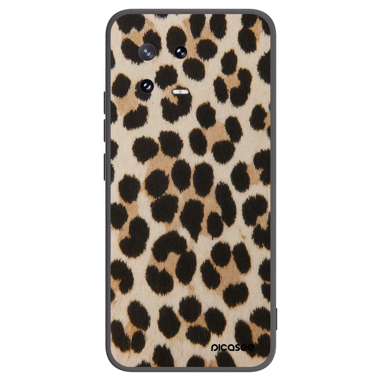Picasee silikónový čierny obal pre Xiaomi 13 Pro - Brown Tiger
