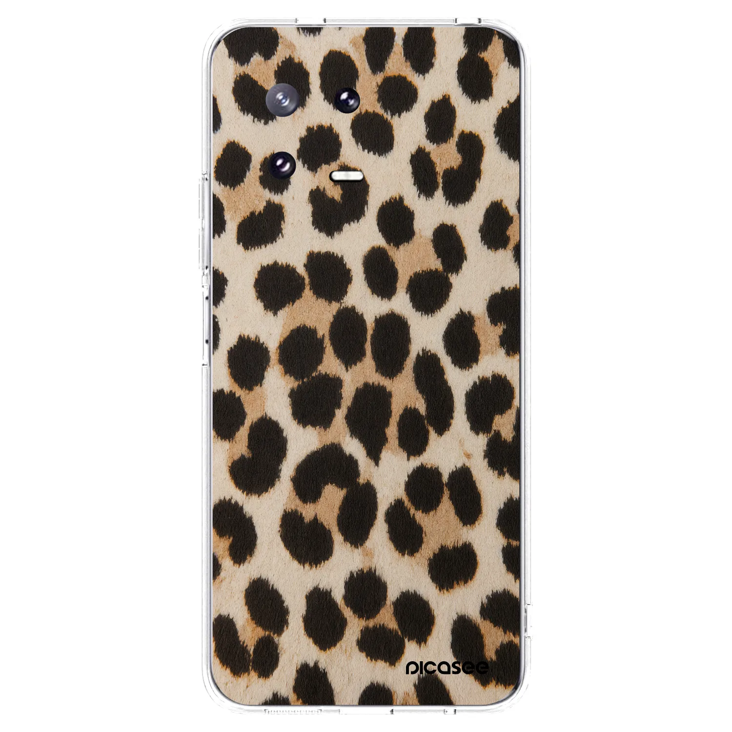 Picasee silikónový prehľadný obal pre Xiaomi 13 Pro - Brown Tiger