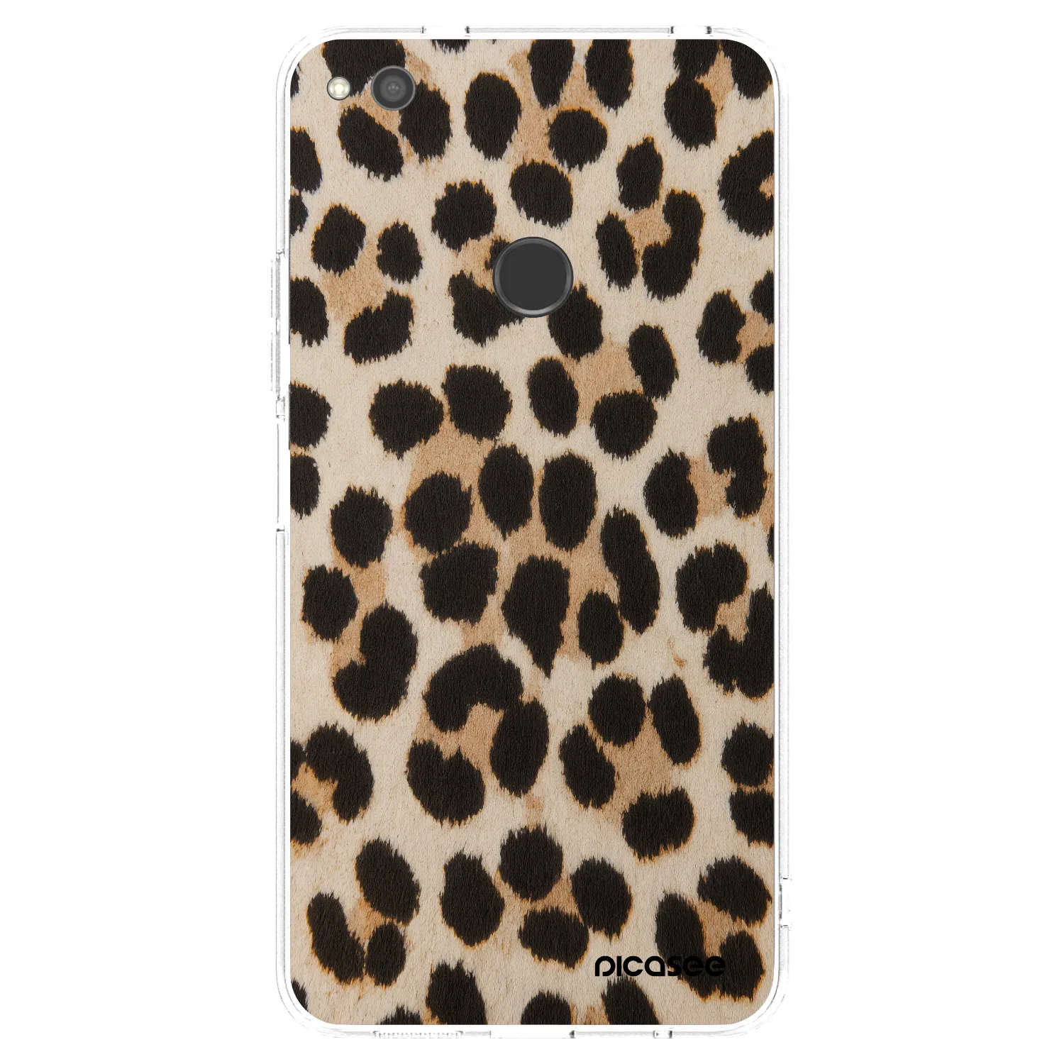 Picasee silikónový prehľadný obal pre Huawei P9 Lite 2017 - Brown Tiger