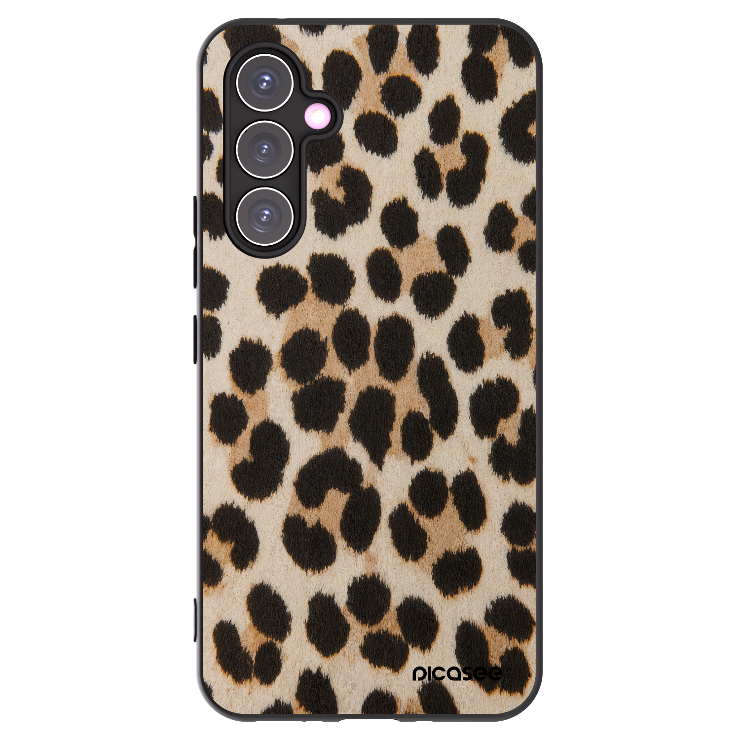 Picasee silikónový čierny obal pre Samsung Galaxy A54 5G A546B - Brown Tiger