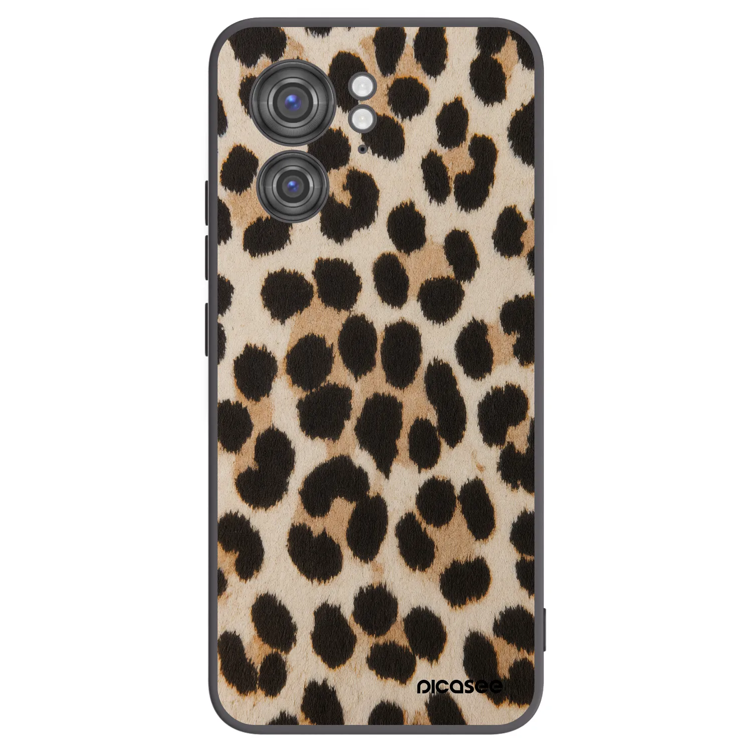 Picasee silikónový čierny obal pre Motorola Edge 40 - Brown Tiger