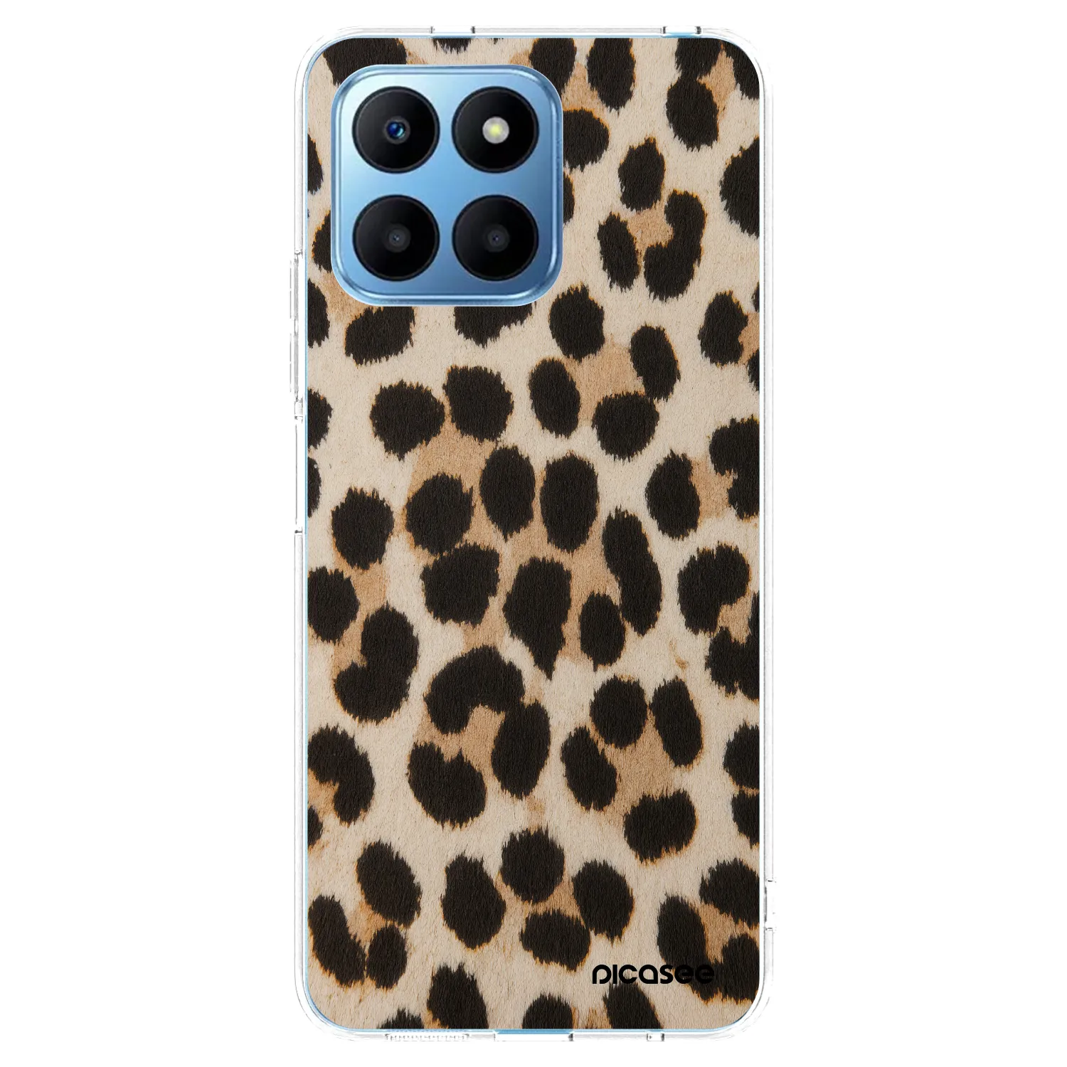 Picasee silikónový prehľadný obal pre Honor 70 Lite - Brown Tiger