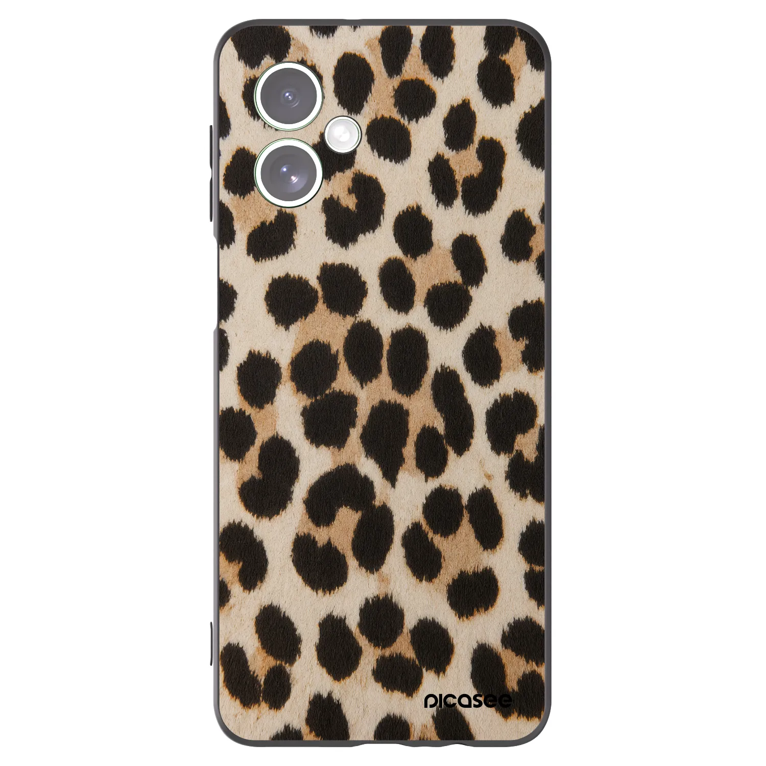 Silikónový čierny obal pre Motorola Moto G54 5G - Brown Tiger