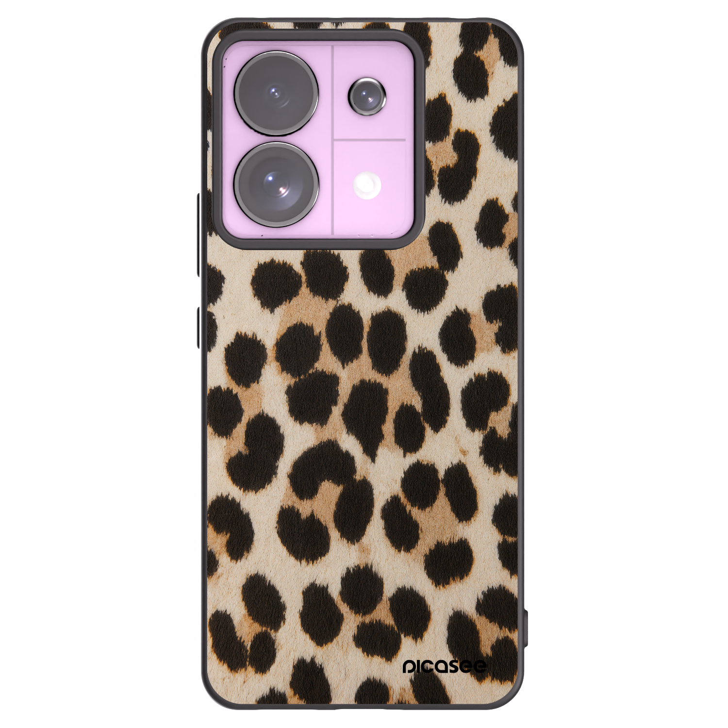 Silikónový čierny obal pre Xiaomi Redmi Note 13 Pro 5G - Brown Tiger