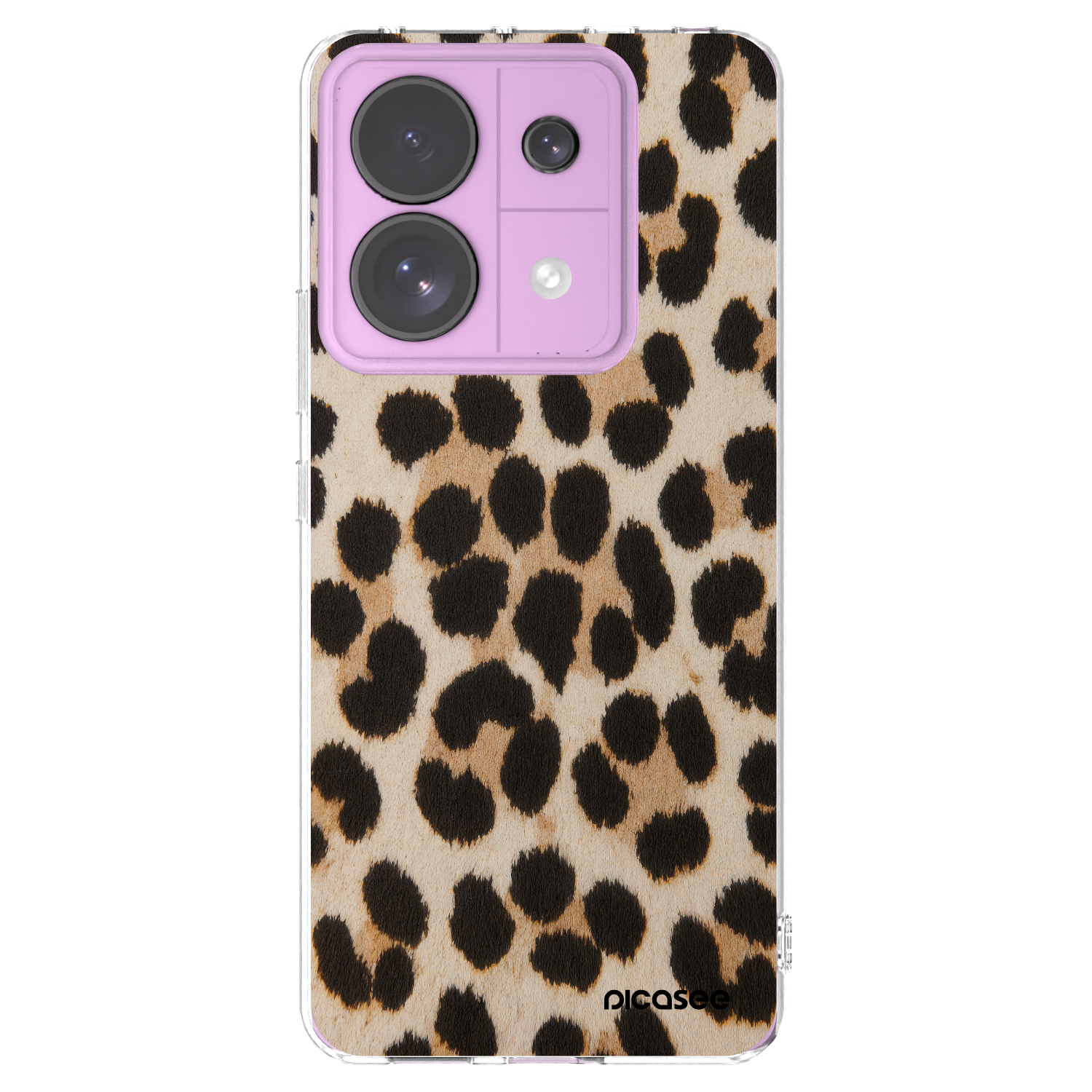 Silikónový prehľadný obal pre Xiaomi Redmi Note 13 Pro 5G - Brown Tiger