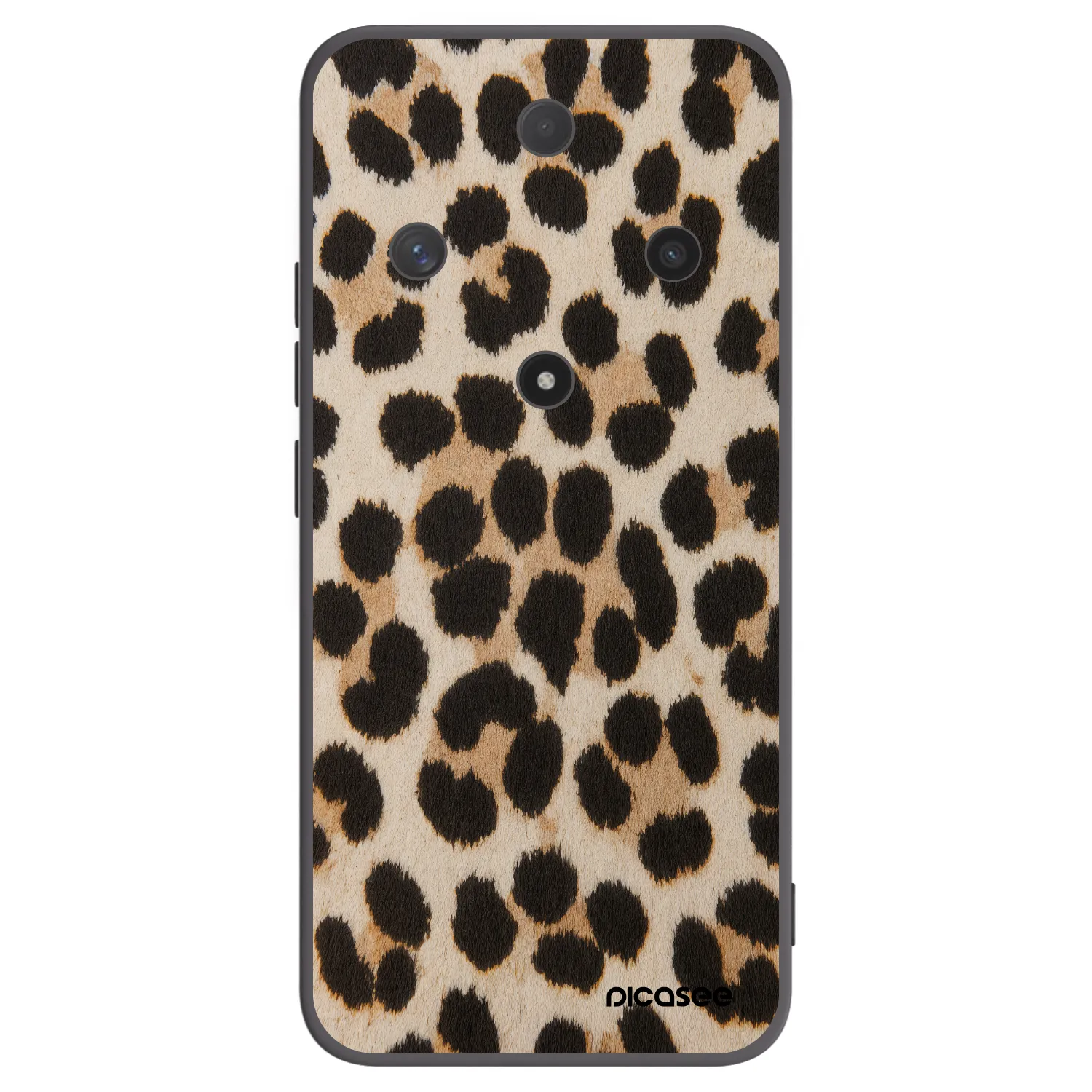 Silikónový čierny obal pre Honor Magic6 Lite 5G - Brown Tiger