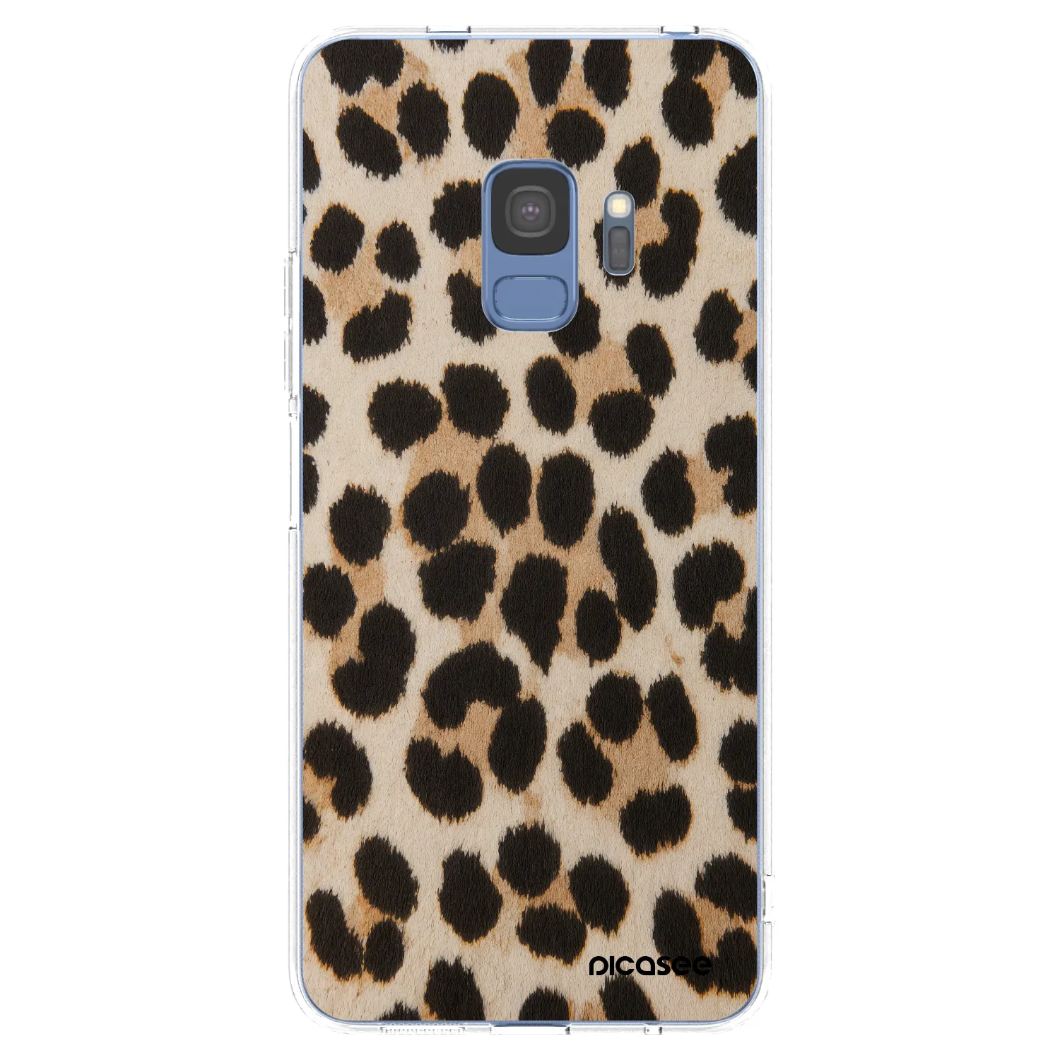 Picasee silikónový prehľadný obal pre Samsung Galaxy S9 G960F - Brown Tiger