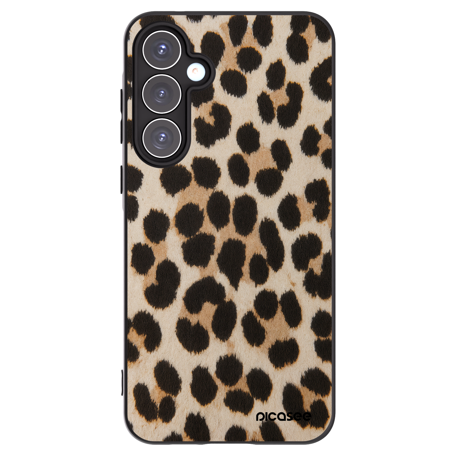 Picasee silikónový čierny obal pre Samsung Galaxy A55 5G A556B - Brown Tiger