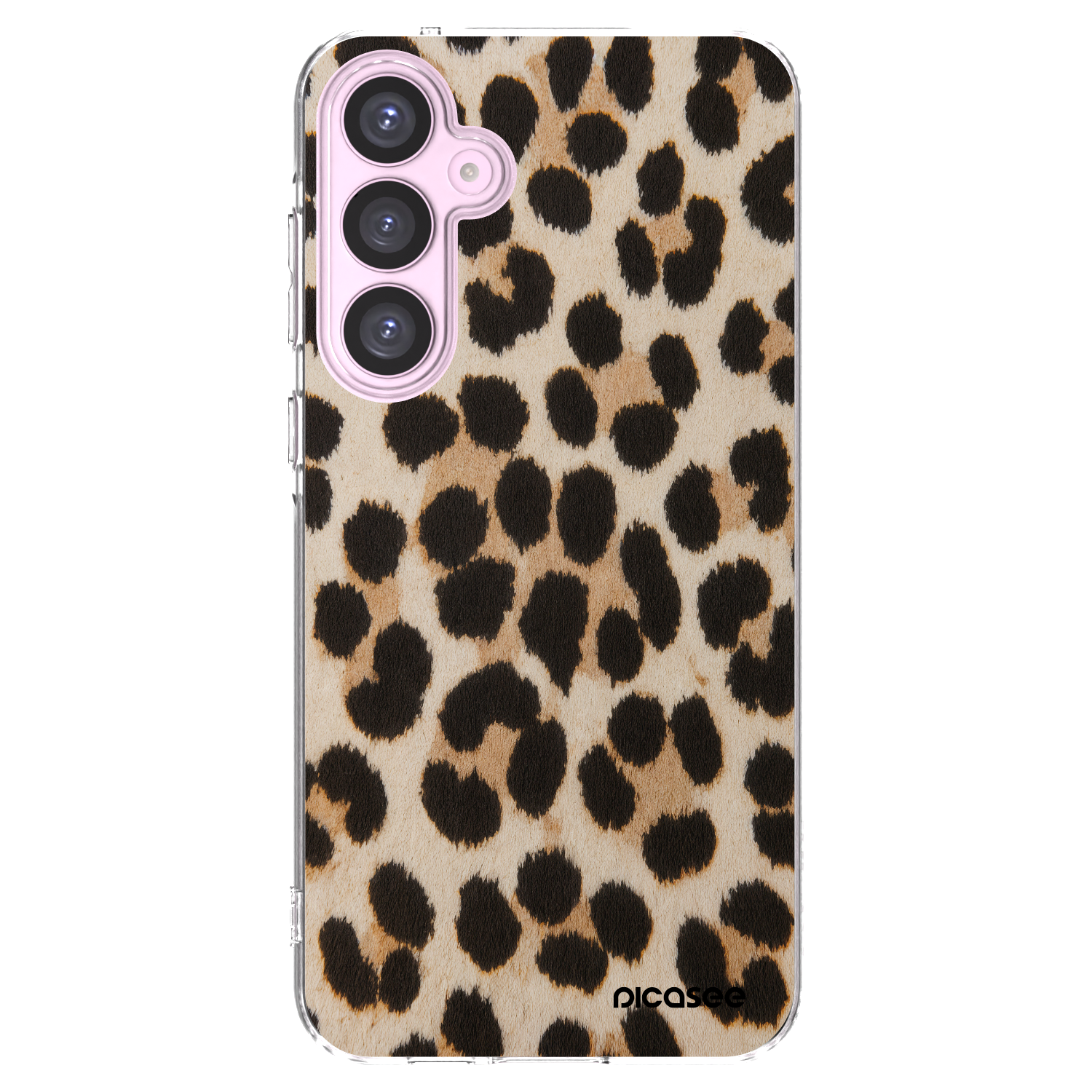Picasee silikónový prehľadný obal pre Samsung Galaxy A55 5G A556B - Brown Tiger